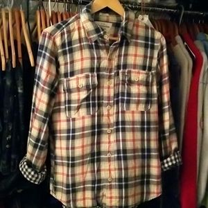 Abercrombie and Fitch muscle button up Size Medium